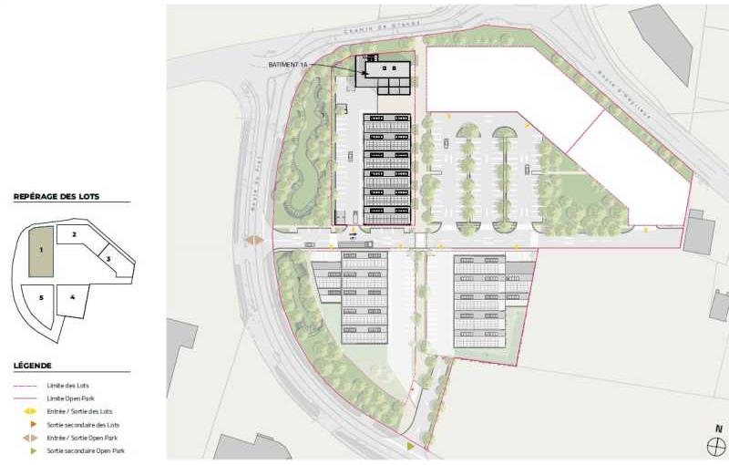 Entrepôt en vente de 1 618 m² à Toussieu - 69780 plan - 1