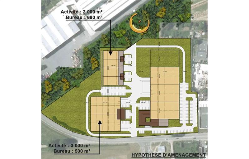 Entrepôt à acheter de 8 985 m² à Tremblay-en-France - 93290 plan - 1