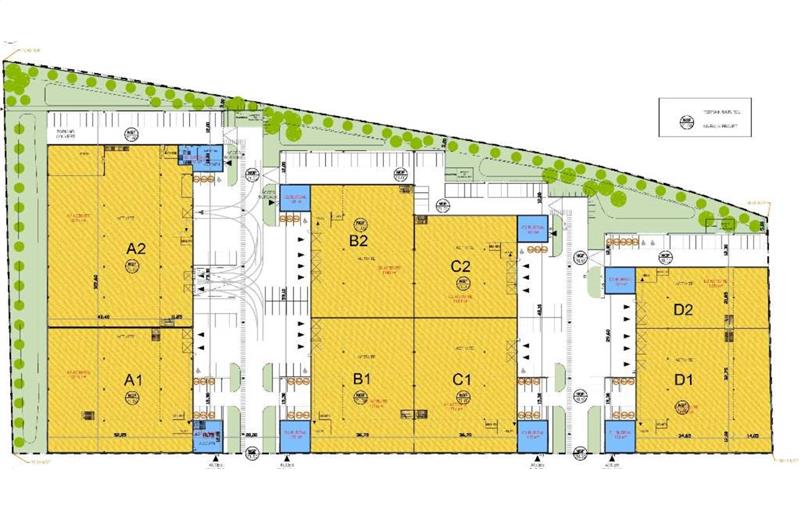 Vente d'entrepôt de 2 788 m² à Tremblay-en-France - 93290 plan - 1