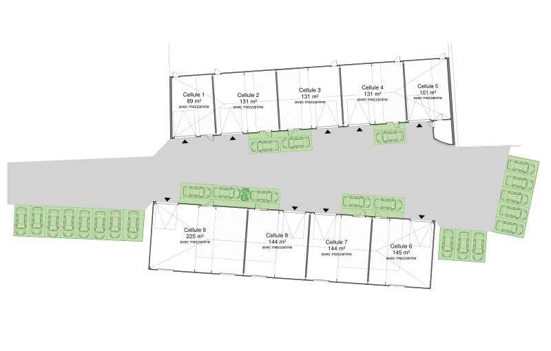 Entrepôt à acheter de 101 m² à Trignac - 44570 plan - 1