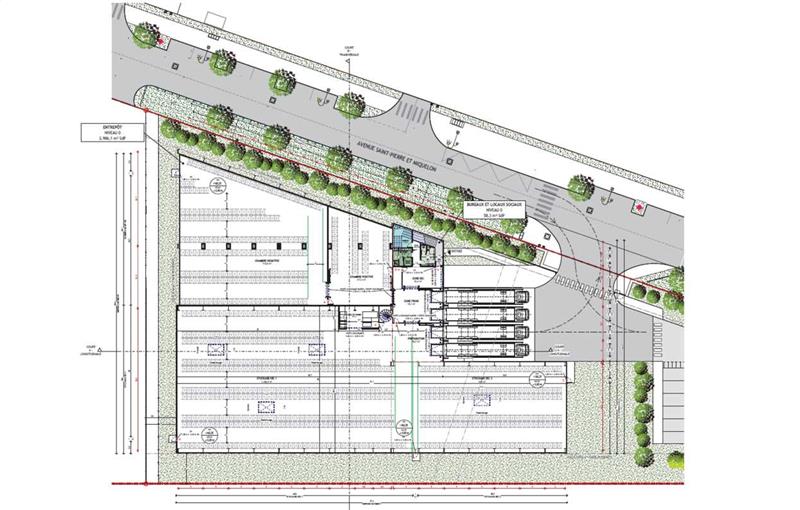 Entrepôt à vendre de 3 291 m² à Villebon-sur-Yvette - 91140 plan - 1