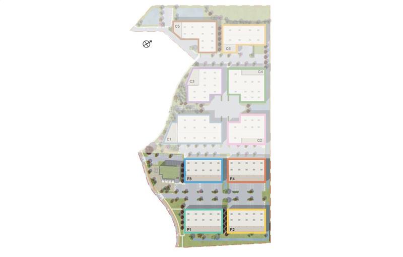 Vente d'entrepôt de 4 930 m² à Villebon-sur-Yvette - 91140 plan - 1