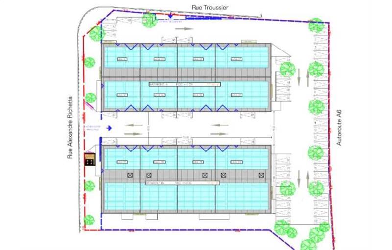 Entrepôt à acheter de 3 191 m² à Villefranche-sur-Saône - 69400 plan - 1