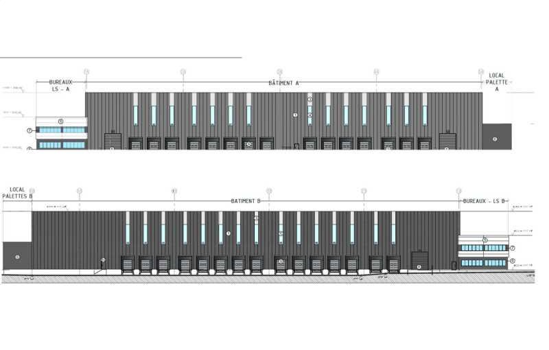 Entrepôt à acheter de 22 348 m² à Wattrelos - 59150 plan - 1