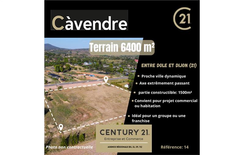 Achat de terrain de 6 400 m² à Auxonne - 21130 photo - 1