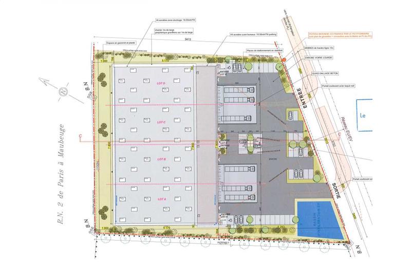 Vente de terrain de 10 000 m² à Le Plessis-Belleville - 60330 plan - 1