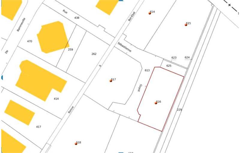 Vente de terrain de 2 100 m² à Marcoussis - 91460 plan - 1