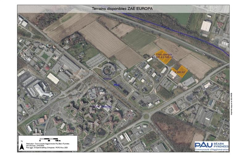 Vente de terrain de 5 200 m² à Pau - 64000 photo - 1